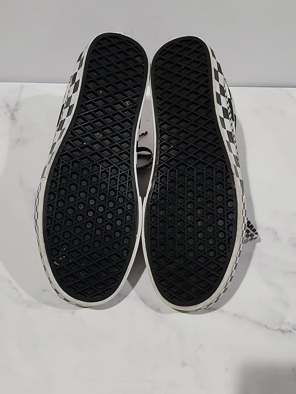 Vans Checkered Black and White  Sneakers - Picture 5 of 7